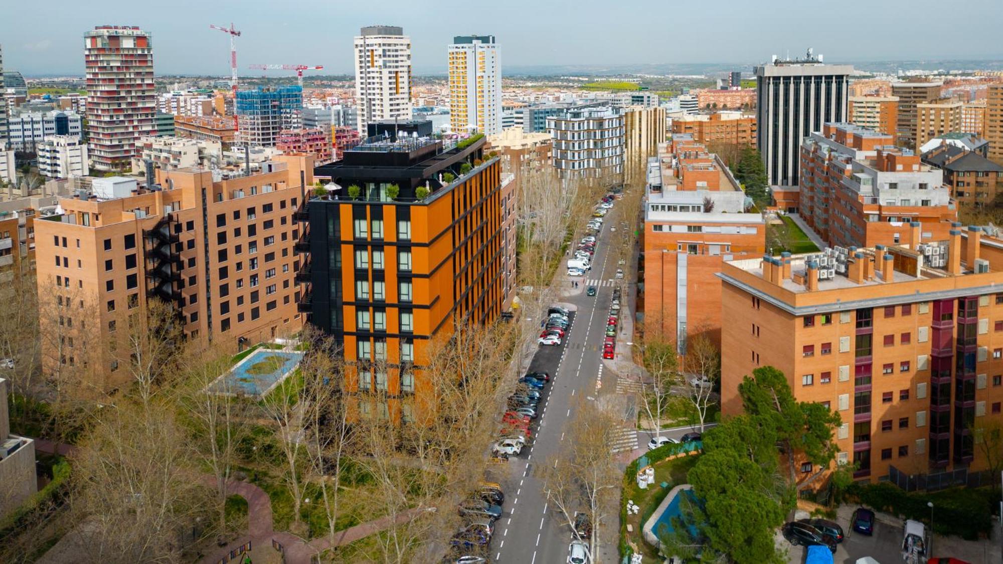 Hotel Pinar Plaza مدريد المظهر الخارجي الصورة